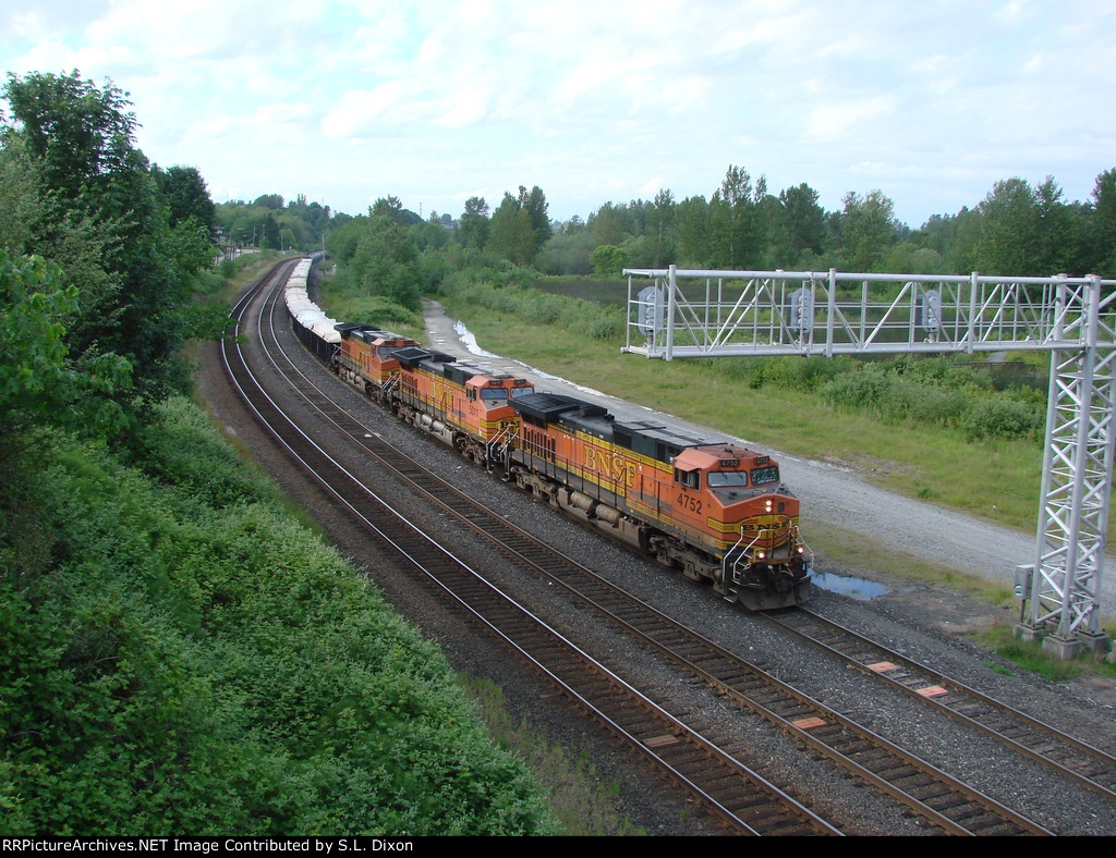 BNSF 4752 East EVESPO
